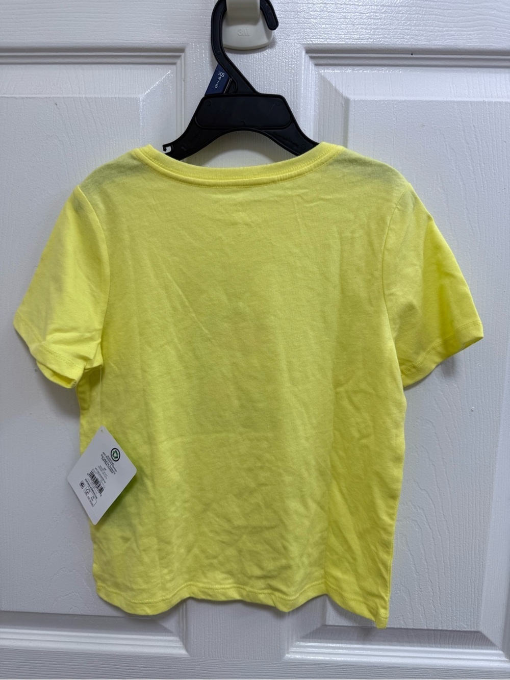 Bright Yellow Kids' Bunny Carrot Graphic Tee, Size 5 T - Picture 3 of 3